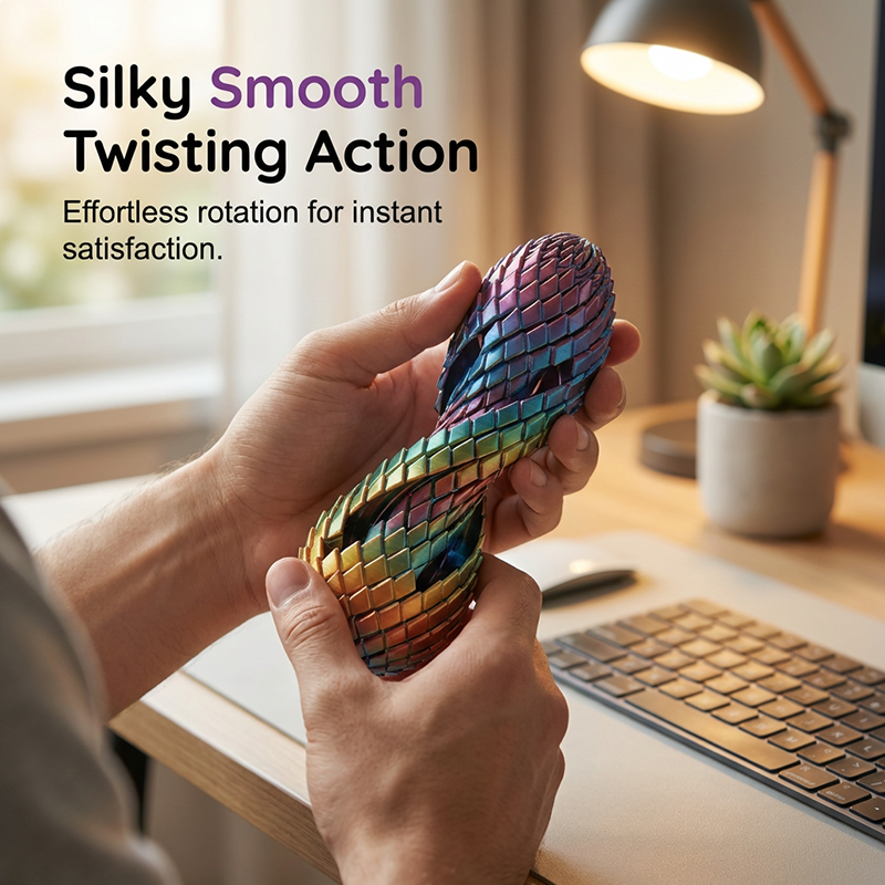 🎁Œuf de dragon imprimé en 3D🦖 = l'outil anti-stress parfait : une petite torsion et le stress disparaît instantanément 🔄