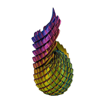 🎁Œuf de dragon imprimé en 3D🦖 = l'outil anti-stress parfait : une petite torsion et le stress disparaît instantanément 🔄