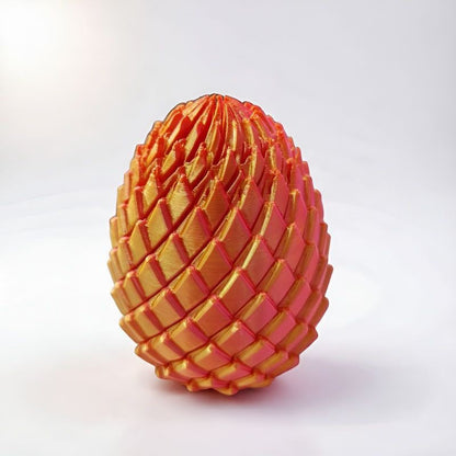 🎁Œuf de dragon imprimé en 3D🦖 = l'outil anti-stress parfait : une petite torsion et le stress disparaît instantanément 🔄