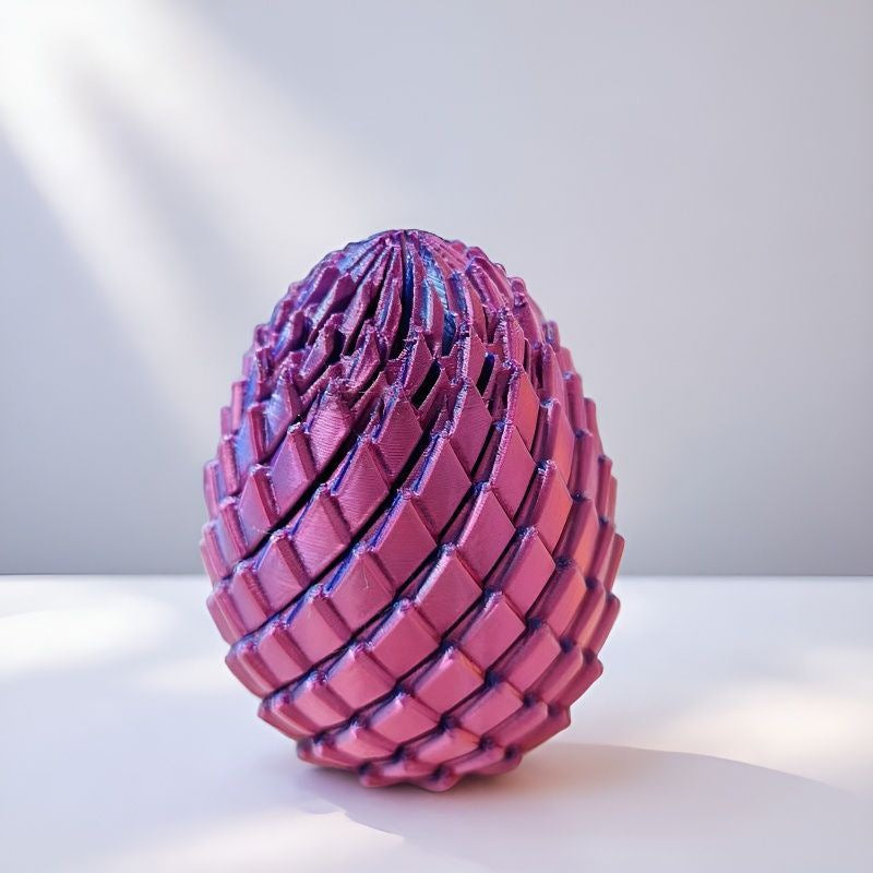 🎁Œuf de dragon imprimé en 3D🦖 = l'outil anti-stress parfait : une petite torsion et le stress disparaît instantanément 🔄