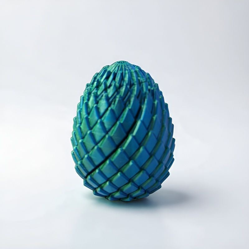🎁Œuf de dragon imprimé en 3D🦖 = l'outil anti-stress parfait : une petite torsion et le stress disparaît instantanément 🔄