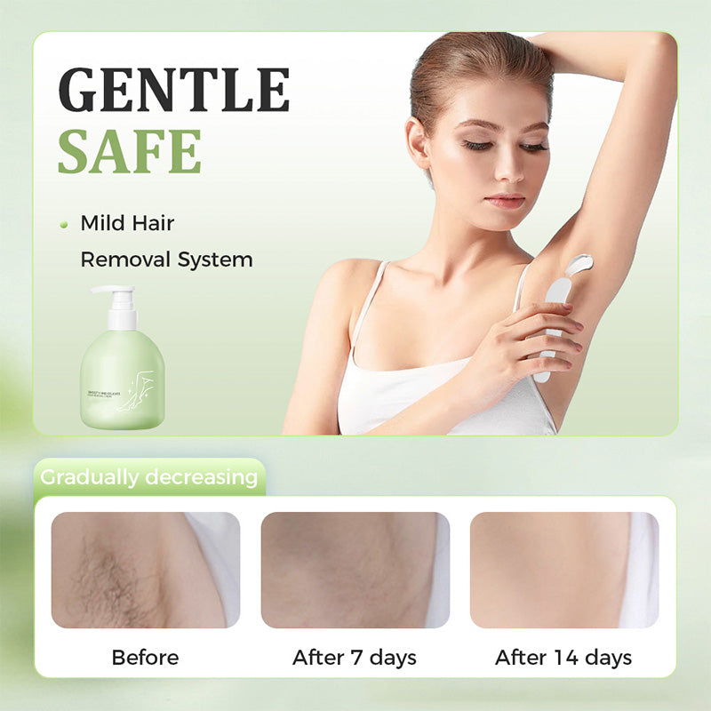 💫 PROMO LIMITÉE 50% DE RÉDUCTION ! ✨ Crème Dépilatoire – Douce, Sans Irritation, 230g, Pour Hommes/Femmes 🧴