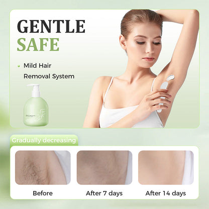 💫 PROMO LIMITÉE 50% DE RÉDUCTION ! ✨ Crème Dépilatoire – Douce, Sans Irritation, 230g, Pour Hommes/Femmes 🧴