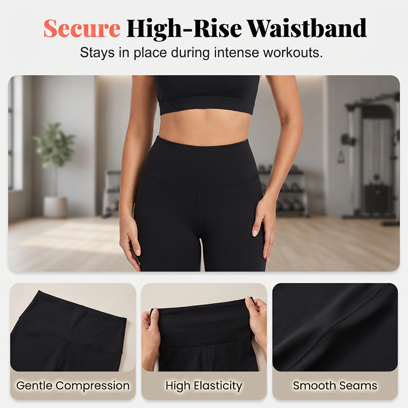 Corsaires de yoga pour femme, extensibles et gainants