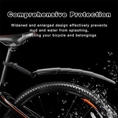 ✨54 % de réduction🔥Ensemble de garde-boue rétractables et réglables pour vélo