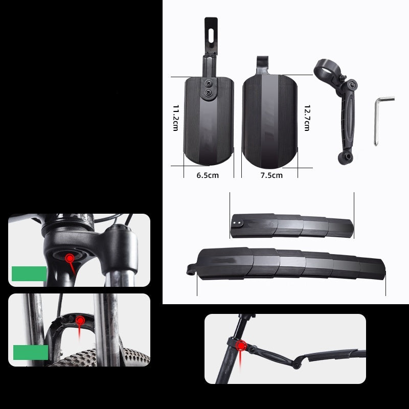 ✨54 % de réduction🔥Ensemble de garde-boue rétractables et réglables pour vélo