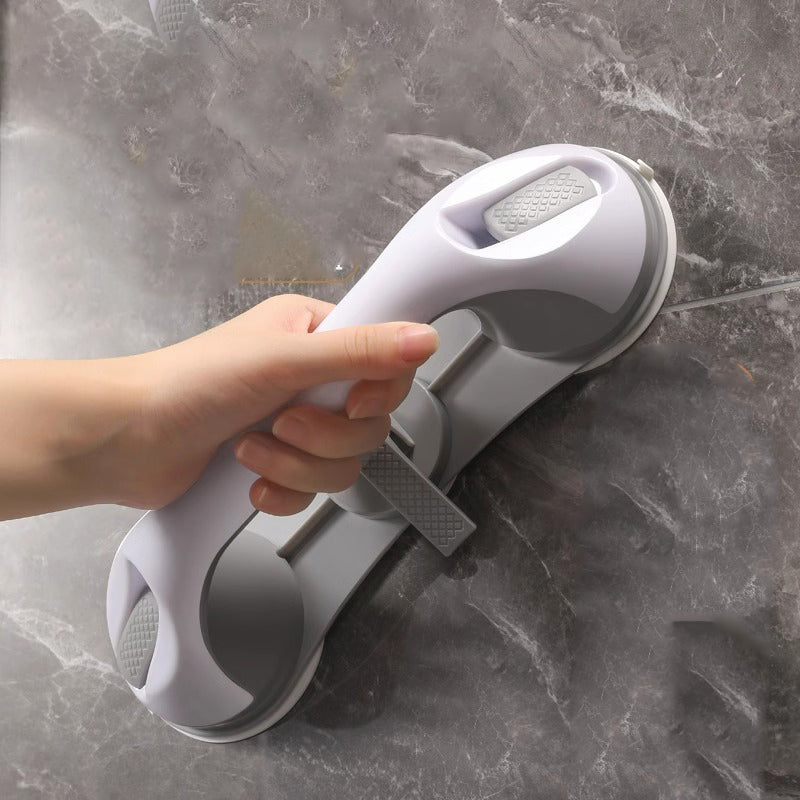 🔥50 % DE RÉDUCTION ! Barre d'appui à ventouse sans perçage🚿 Pas besoin de percer ! Un soutien de sécurité immédiat !