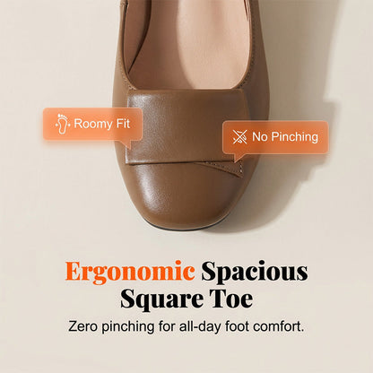 Mocassins Souples et Légers en Similicuir pour Femme