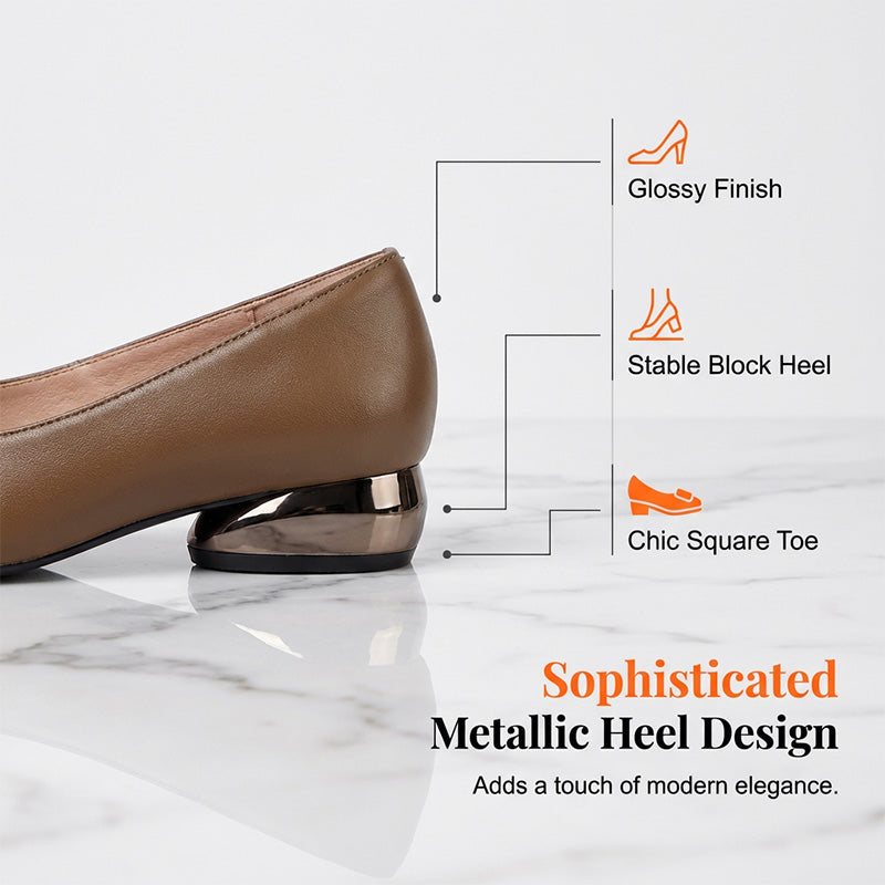 Mocassins Souples et Légers en Similicuir pour Femme