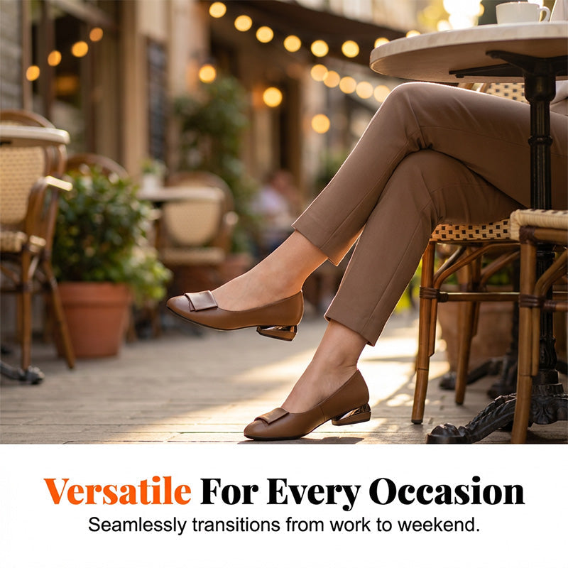 Mocassins Souples et Légers en Similicuir pour Femme