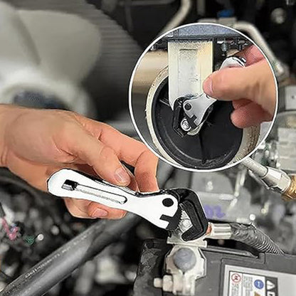 📢📢50 % DE RÉDUCTION !!!⏰Clé à molette micro multifonction portable à réglage automatique