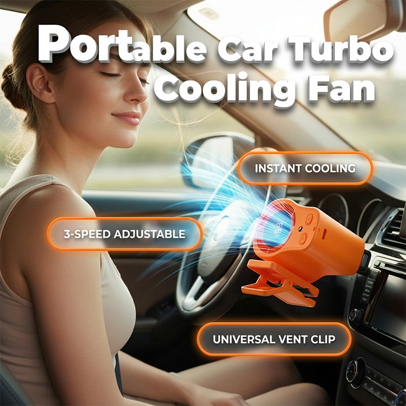 🌀🌬️ PROMO FLASH 56% ! Ventilateur Personnel USB Mains Libres – Fixation Grille Aération Voiture ou Bureau, Écran LED, Silencieux (<36dB), Batterie 2000/4000mAh, 3 Couleurs 🚗