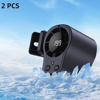 🌀🌬️ PROMO FLASH 56% ! Ventilateur Personnel USB Mains Libres – Fixation Grille Aération Voiture ou Bureau, Écran LED, Silencieux (<36dB), Batterie 2000/4000mAh, 3 Couleurs 🚗