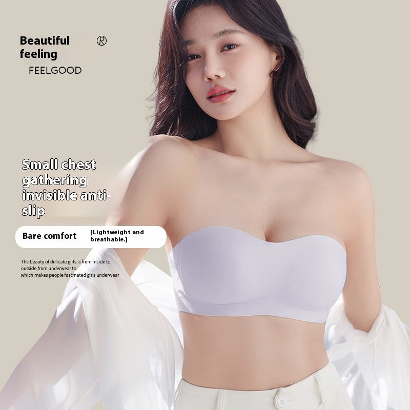 Soutien-gorge invisible sans coutures et antidérapant