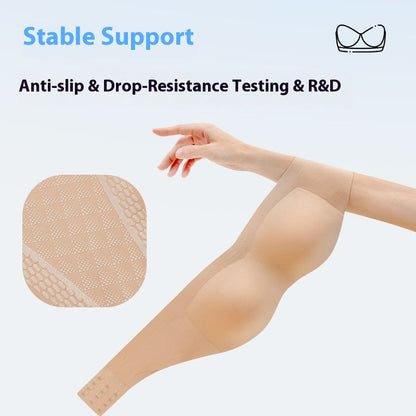 Soutien-gorge invisible sans coutures et antidérapant