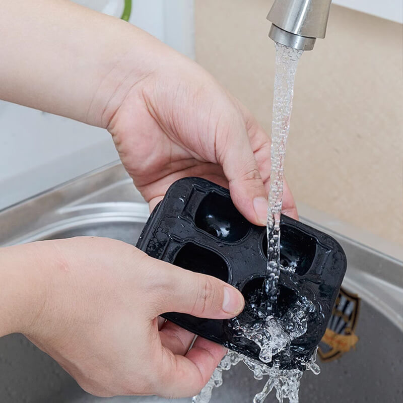 ⏳Spécial à durée limitée⏰Moule à glaçons en silicone « crâne » à faire soi-même🧊