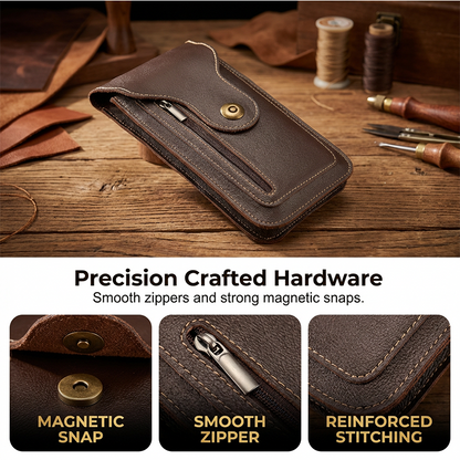 Sac banane vertical pour homme — Pochette pour téléphone