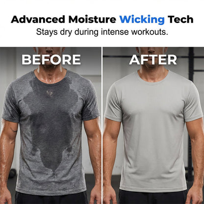 Ensemble 2 pièces pour homme : t-shirt et short de sport