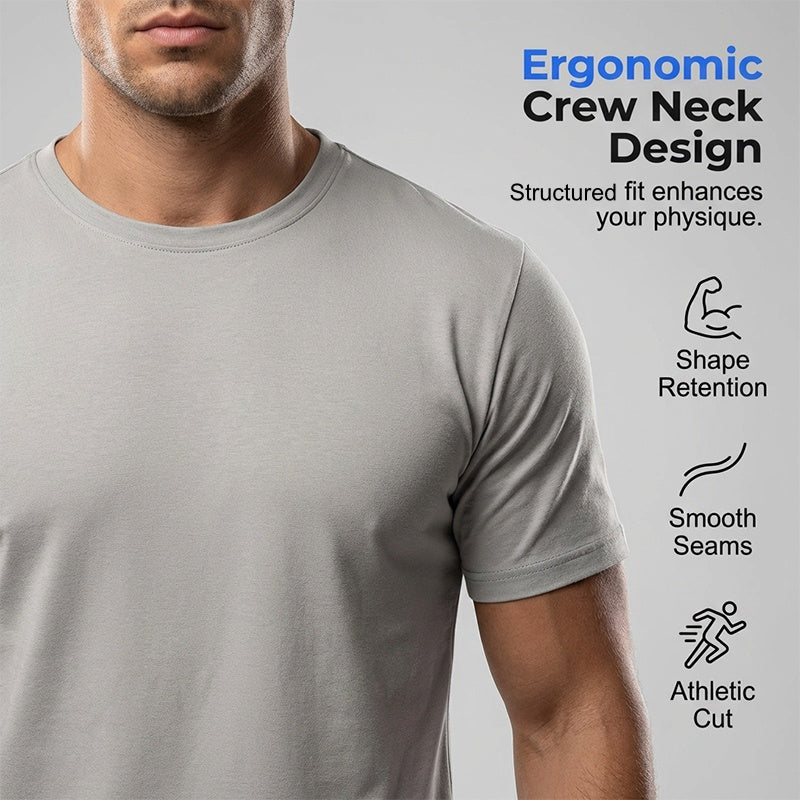 Ensemble 2 pièces pour homme : t-shirt et short de sport