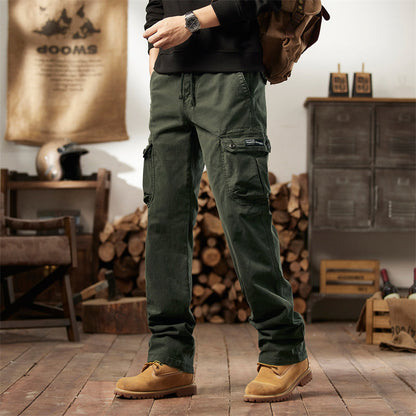 👖 50% DE RÉDUCTION! 🔥 Pantalon Cargo Tactique en Coton pour Homme – Multi-Poches, Tissu Durable & Parfait Pour Le Plein Air & Le Quotidien 🏕️ Livraison Gratuite