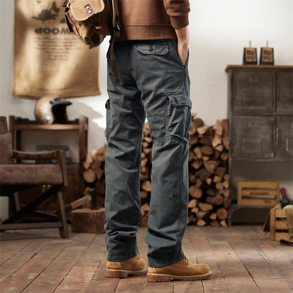 👖 50% DE RÉDUCTION! 🔥 Pantalon Cargo Tactique en Coton pour Homme – Multi-Poches, Tissu Durable & Parfait Pour Le Plein Air & Le Quotidien 🏕️ Livraison Gratuite