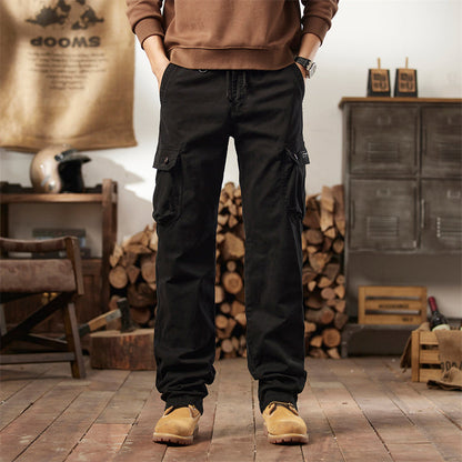 👖 50% DE RÉDUCTION! 🔥 Pantalon Cargo Tactique en Coton pour Homme – Multi-Poches, Tissu Durable & Parfait Pour Le Plein Air & Le Quotidien 🏕️ Livraison Gratuite