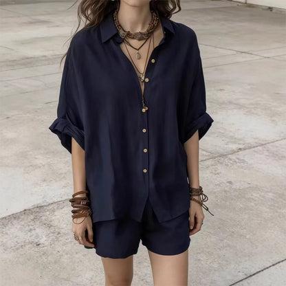 Ensemble décontracté deux pièces pour femme 🌞 Un style estival sans chichis – Restez au frais tout en restant chic 😎