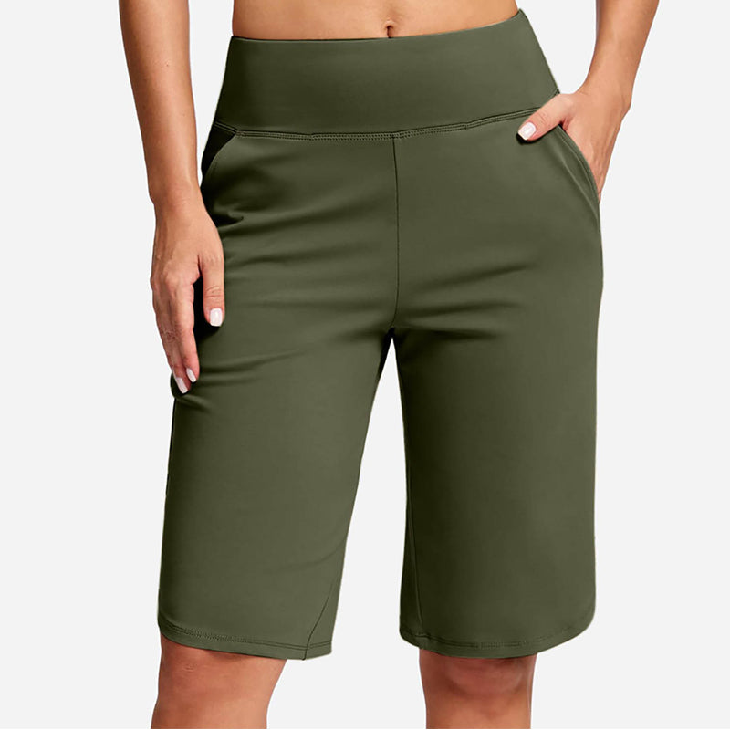 ⏰Dernier jour de vente : 49 % de réduction 🔥 Shorts de yoga taille haute pour femmes avec poches