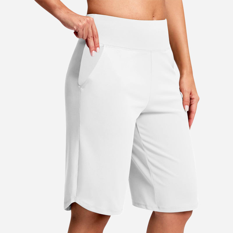 ⏰Dernier jour de vente : 49 % de réduction 🔥 Shorts de yoga taille haute pour femmes avec poches
