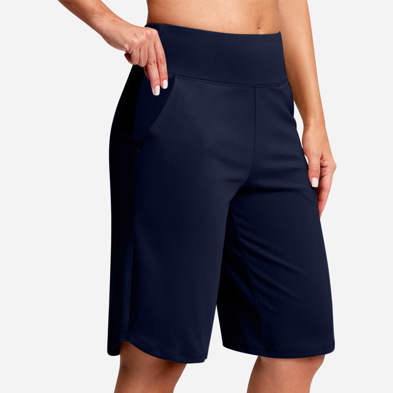⏰Dernier jour de vente : 49 % de réduction 🔥 Shorts de yoga taille haute pour femmes avec poches