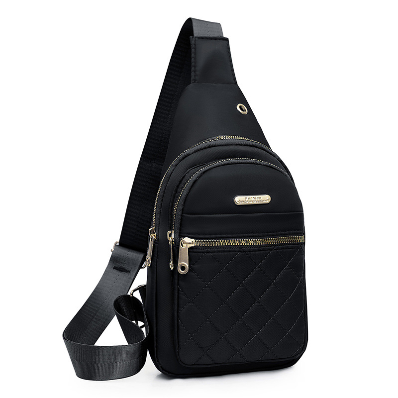 Sac à bandoulière élégant à multiples poches pour femme