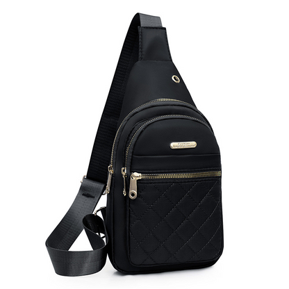 Sac à bandoulière élégant à multiples poches pour femme