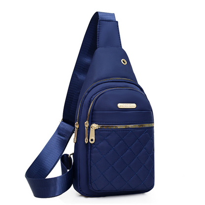Sac à bandoulière élégant à multiples poches pour femme