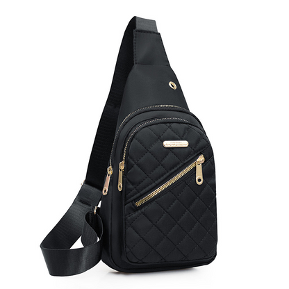 Sac à bandoulière élégant à multiples poches pour femme