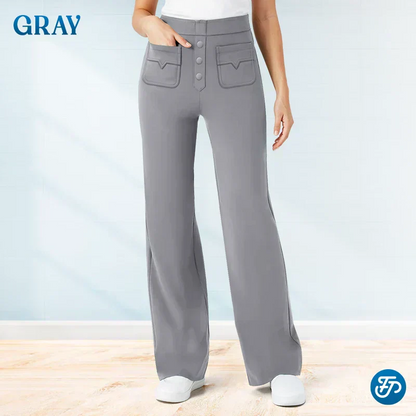 💖DERNIER JOUR DE SOLDE : 50 % DE RÉDUCTION 💐 Pantalon de ville extensible à taille haute pour femme, nouveau modèle 2026