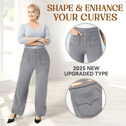 💖DERNIER JOUR DE SOLDE : 50 % DE RÉDUCTION 💐 Pantalon de ville extensible à taille haute pour femme, nouveau modèle 2026