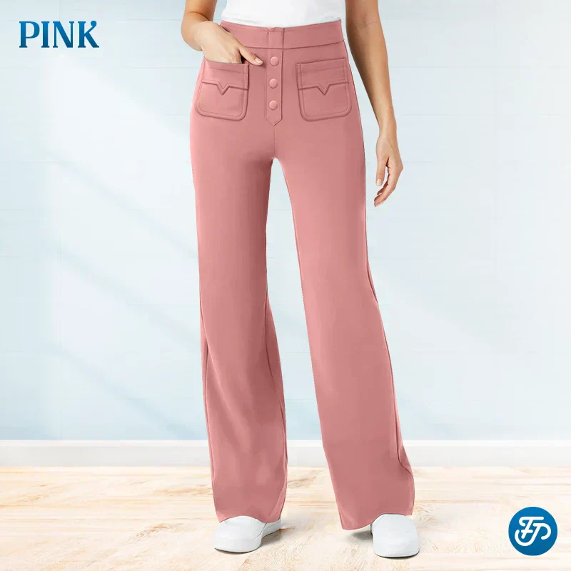 💖DERNIER JOUR DE SOLDE : 50 % DE RÉDUCTION 💐 Pantalon de ville extensible à taille haute pour femme, nouveau modèle 2026