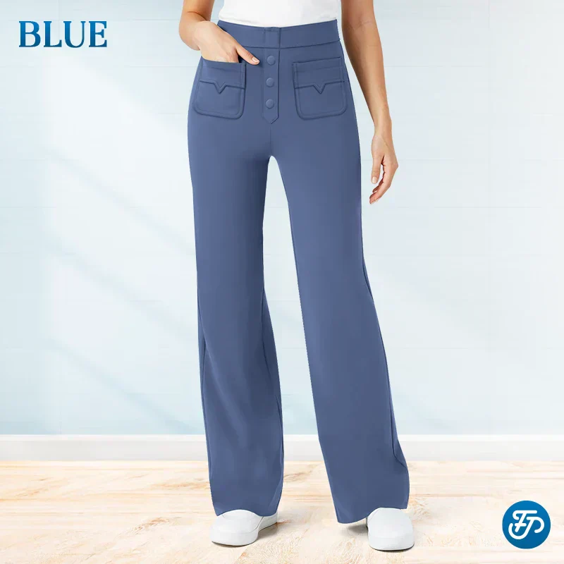 💖DERNIER JOUR DE SOLDE : 50 % DE RÉDUCTION 💐 Pantalon de ville extensible à taille haute pour femme, nouveau modèle 2026
