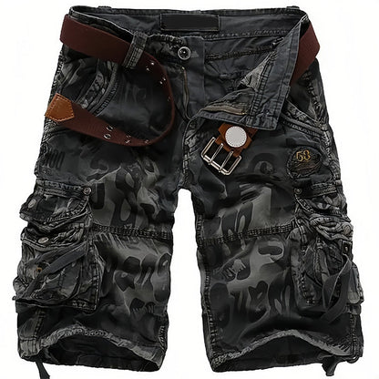 👖PROMO FLASH : -54% !🔥Short Cargo Homme Classique – Tissu Résistant, Multiples Poches & Fermeture Éclair Fluide💪