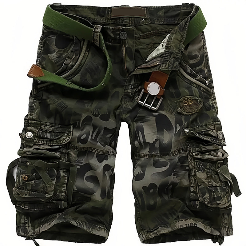 👖PROMO FLASH : -54% !🔥Short Cargo Homme Classique – Tissu Résistant, Multiples Poches & Fermeture Éclair Fluide💪