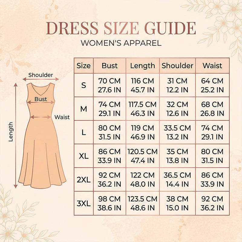💐🌴👒 PROMO -50% ! Robe sans Manches Décontractée – Imprimé Floral, Coupe Midi & Jupe à Étages (6 Couleurs, S-3XL)