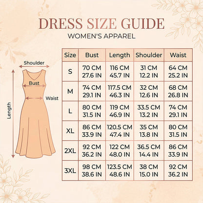 💐🌴👒 PROMO -50% ! Robe sans Manches Décontractée – Imprimé Floral, Coupe Midi & Jupe à Étages (6 Couleurs, S-3XL)