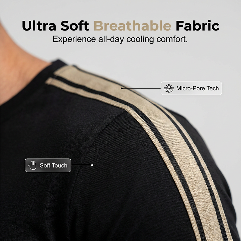 Ensemble t-shirt et pantalon décontracté pour homme