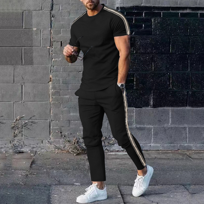 Ensemble t-shirt et pantalon décontracté pour homme