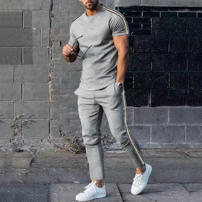 Ensemble t-shirt et pantalon décontracté pour homme