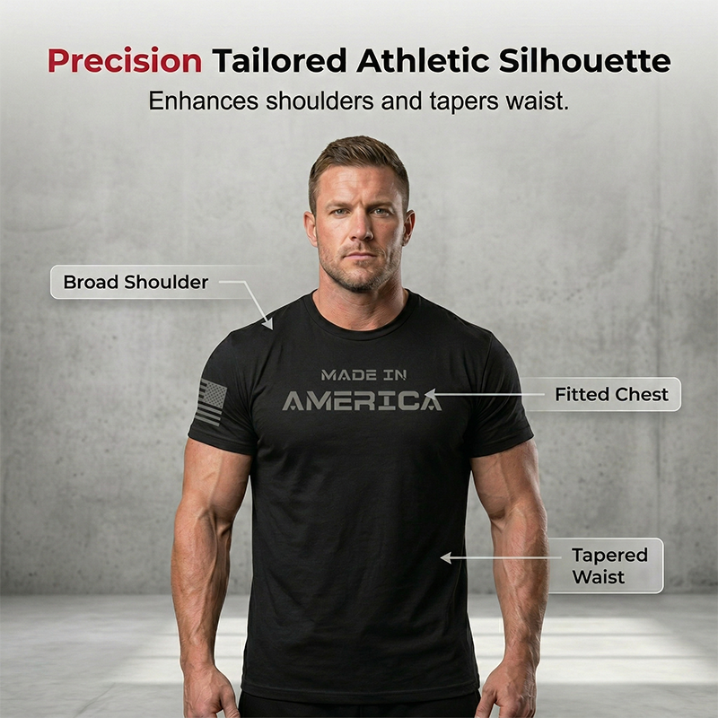 👕💪🔥 PROMO -50% ! T-Shirt Col Rond Coupe Athlétique Homme – Coton Respirant, Évacuation d’Humidité & Freedom de Mouvement (Vert/Noir, S-3XL)
