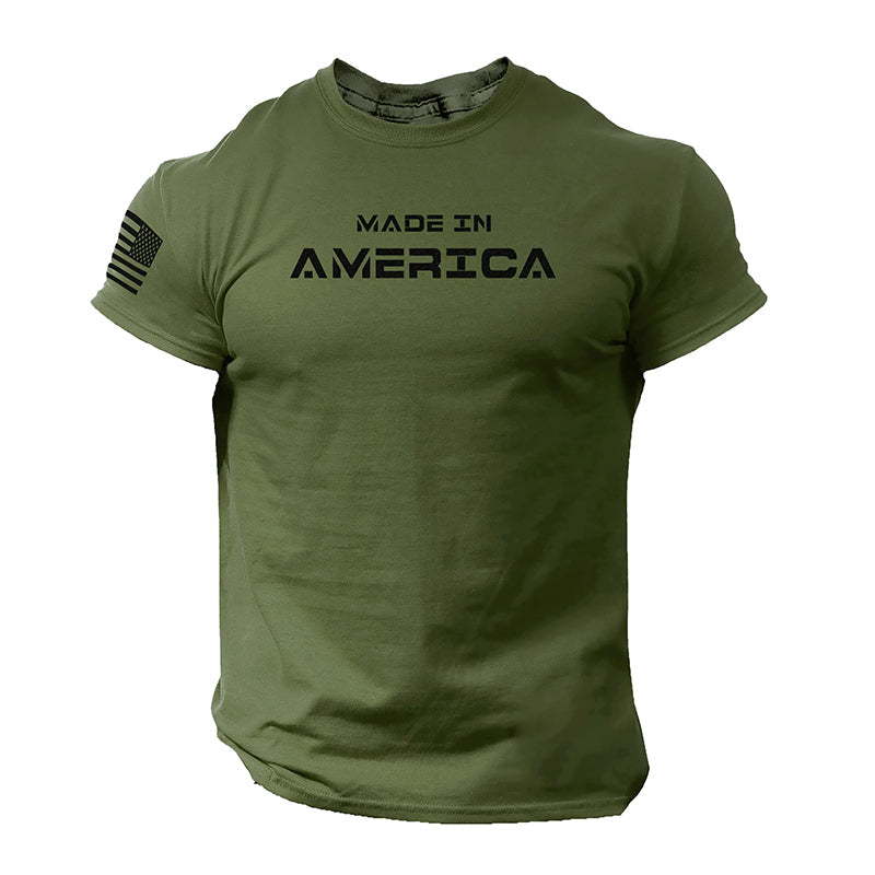 👕💪🔥 PROMO -50% ! T-Shirt Col Rond Coupe Athlétique Homme – Coton Respirant, Évacuation d’Humidité & Freedom de Mouvement (Vert/Noir, S-3XL)
