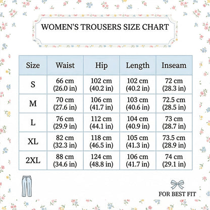 Pantalon large à imprimé floral pour femme