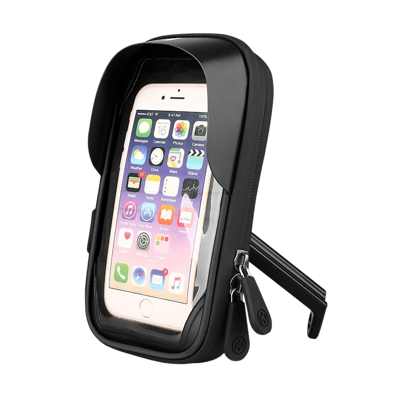 Sac étanche pour vélo avec support pour téléphone