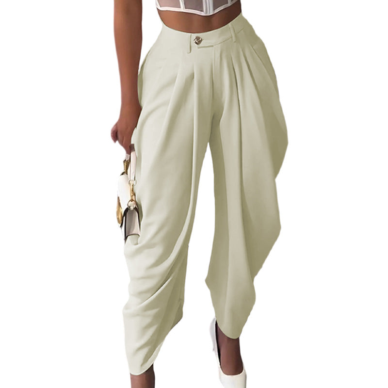👖 PROMO FLASH : -50% ! 🔥Women’s Casual High-Waist Wide-Leg Pants